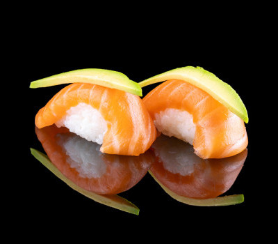 Product Salmon Avocado Nigiri 2 pc